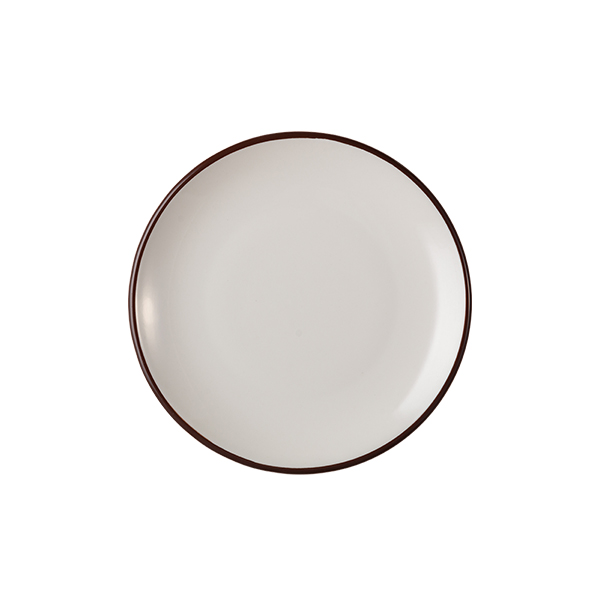 Modest Brown Lona Flat Plate 21 cm 