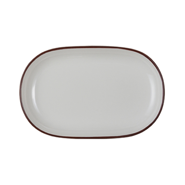 Modest Brown Magnus Oval Platter 33 cm 