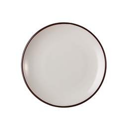 [18001-111025] Modest Brown Lona Flat Plate 25 cm 
