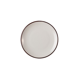 [18001-111017] Modest Brown Lona Flat Plate 17 cm 