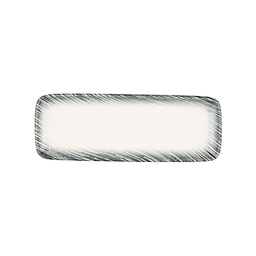 [20262-151630] Thin Grey Rectangular Plate 30 cm (30 * 11)