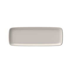 [10000-151630] Transparent Quadro Rectangular Plate 30 cm (30 * 11)
